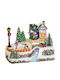 Tabletop Decorative Christmas Small Village LED Lights 15cm X 21cm X 15.5cm
