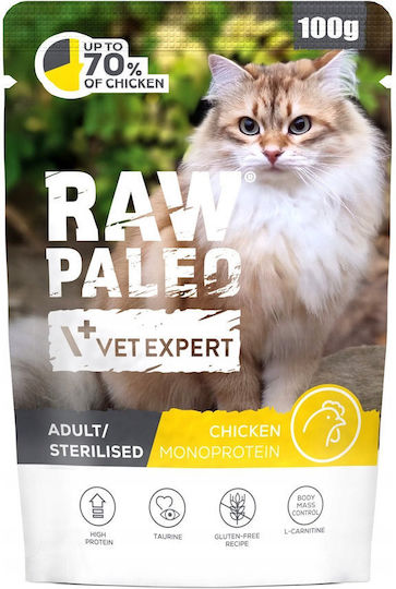 Raw Paleo Erwachsene Kastrierte Huhn 100g