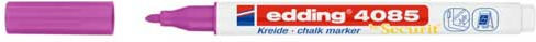 Μαρκαδόρος Υγρής Κιμωλίας Edding 4085 1-2mm Βατόμουρο