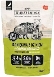 Wiejska Zagroda Jagnięcina Z Dzikiem Karma Mokra Dla Psa 500g Wiejska Zagroda Jagnięcina Z Dzikiem Karma Mokra Dla Psa 500g