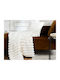 Douceur d'Intérieur Κουβέρτα Fleece Ημίδιπλη 180x220εκ. White