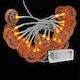 Halloween Γιρλάντα 20 Led Φωτάκια Κολοκύθες & Controller