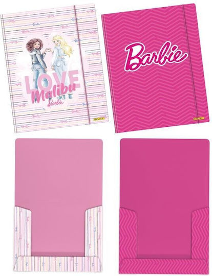 Папка Маркуч Хартиена A4 Barbie Malibu 2 Бройки Асорти Дизайн Онлайн