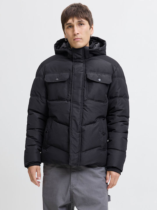 Jack & Jones Μπουφάν Puffer Black
