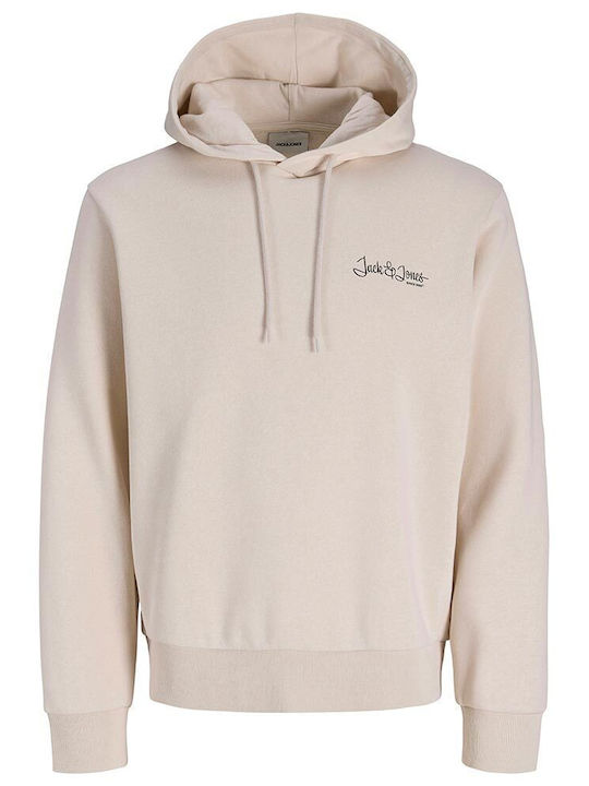 Jack & Jones Φούτερ με Κουκούλα Moonbeam