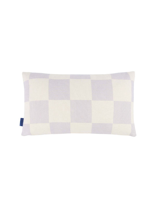 Nobodinoz Μαξιλάρι Καναπέ από 100% Βαμβάκι Blue Ink 30x50εκ.