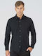 Long-sleeved Shirt Blue Black