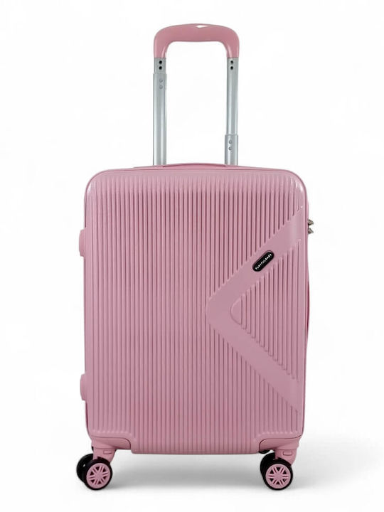 Hard Cabin Suitcase Playfulbags Ps029-20 55x40x20cm – Ideal for Ryanair & Low-cost Flights Pink