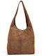 Leather Women's Bag Shoulder Brown