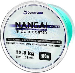 Oceanic Team Nangai X-cast Pescuit Fluorocarbon Acoperit cu Silicon Lungime 1000m