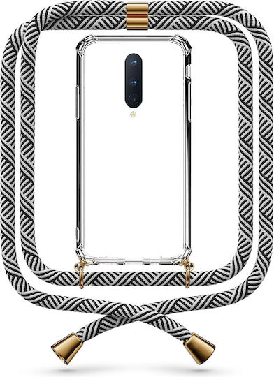 Θήκη Κινητού Διάφανη Κορδόνι Midnight Oneplus 8