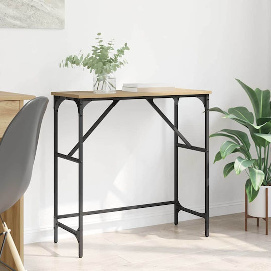 Metal Console Table Coffee L75xW32xH75cm
