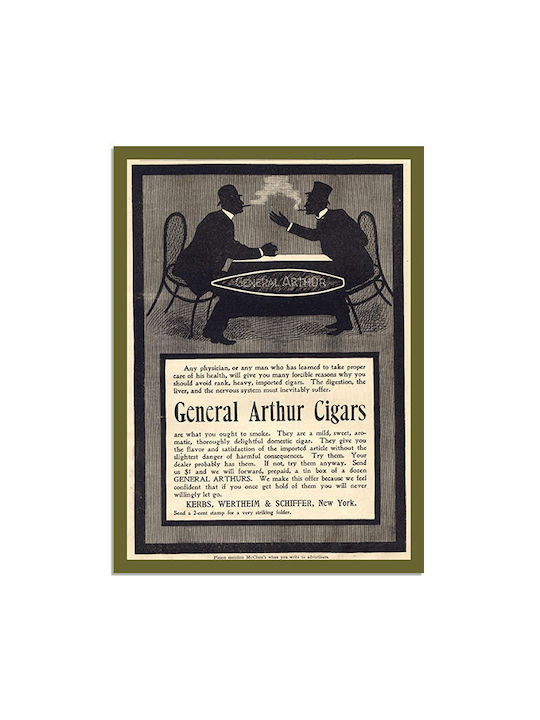 Αφίσα General Arthur Cigars Photo Paper 30x40
