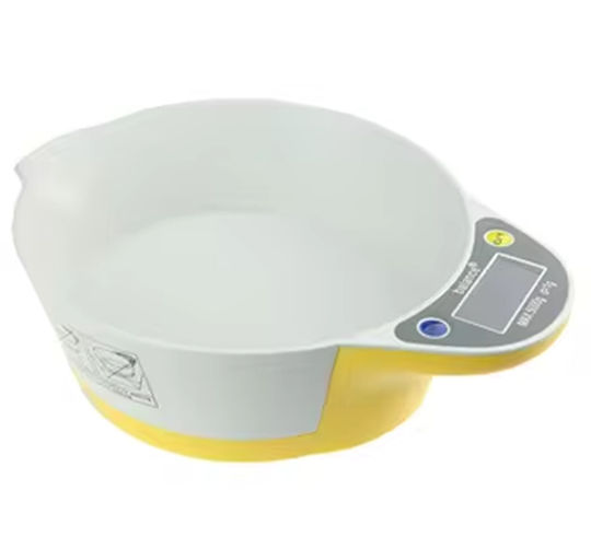 Automatic Food Bowl for Dog & Cat ABS Plastic 21.5x16.5cm with Scale