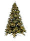 Christmas Tree 135cm with 2728 Branches and with LED Lighting