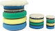 Tonyin Tp26 Pads Mini Ro Polisher 1.2″ 2″ 3″ Kit Set of Small Polishing Pads for Mini Polisher