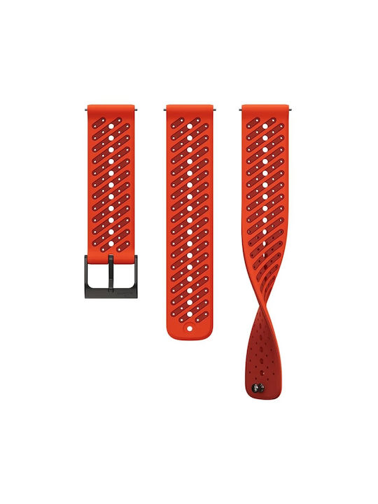 Suunto Watch Bands Athletic 8 Coral Orange S+M 22mm SS051243000 Suunto Watch Bands Athletic 8 Coral Orange S+M 22mm SS051243000