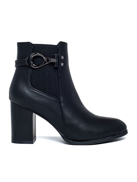 Stiefeletten Damen Schwarz