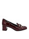 Burgundy Medium Heels