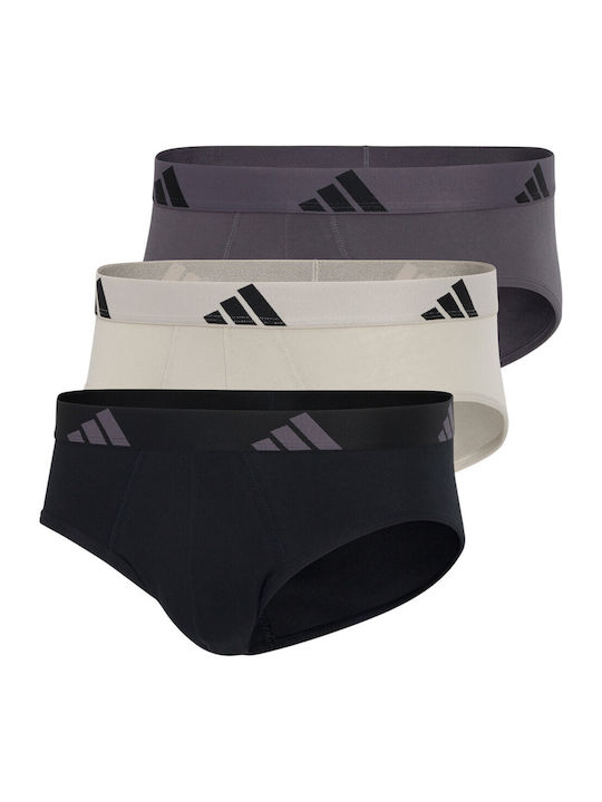 adidas Active Flex Herren Slips Multicolour 3Pa...