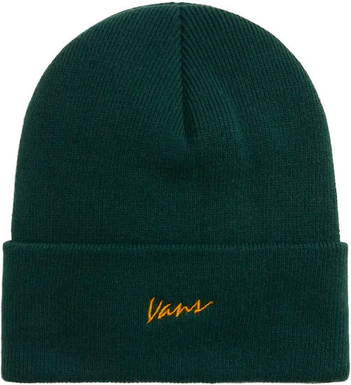 Tall Cuff Beanie Ανδρικός Σκούφος Πλεκτός σε Πράσινο χρώμα