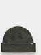 Core Basic Cuff Beanie Unisex Beanie mit Rippstrick in Grün Farbe
