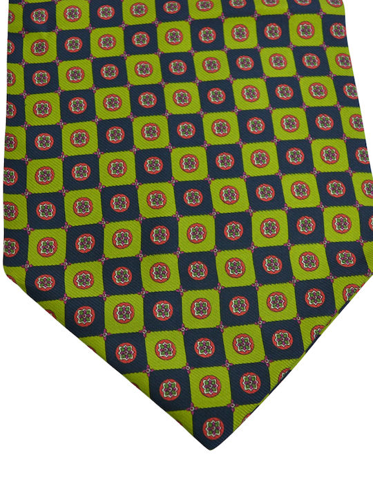 E-Ties Men's Tie Silk in Green Color