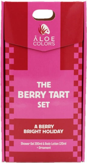 Aloe Colors Berry Tart Σετ Περιποίησης για Ενυδάτωση & Καθαρισμό Σώματος 2τμχ