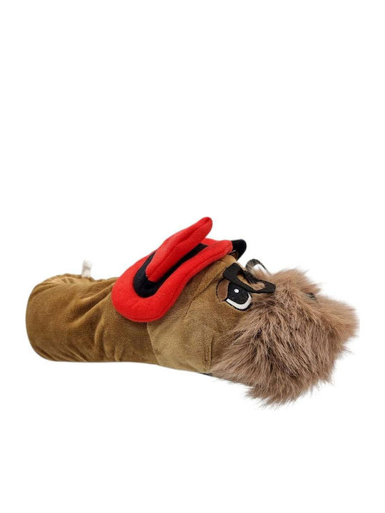 Adam's Shoes Animal Men's Slippers Brown