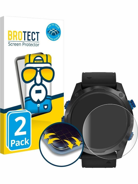 Brotect Flex Защитен Екран Пълен Покритие Garmin Descent Mk2i 2 Бр
