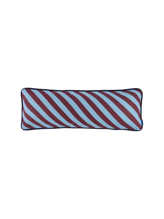 Nobodinoz Sofa Cushion Ray 100% Cotton Light Blue 25x70cm