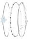 So Charm Women's Steel Bracelet Set 14.5cm