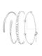 So Charm Women's Steel Bracelet Set 18cm