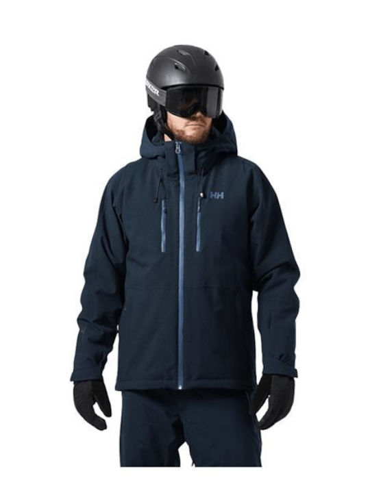 Helly Hansen Juniper 3.0 65598-597 Ανδρικό Μπουφάν για Σκι & Snowboard Navy Μπλε