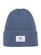 Beanie Unisex Beanie Gestrickt in Blau Farbe