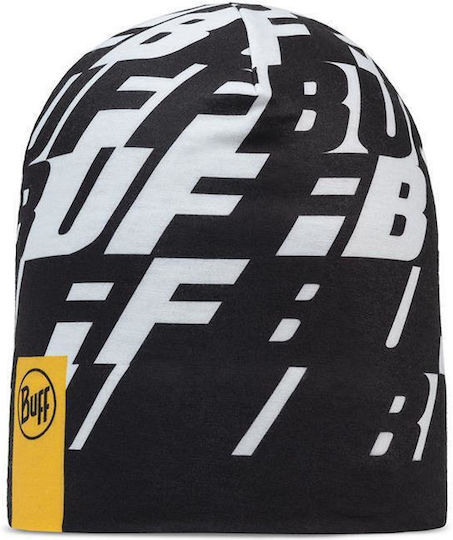 Ecostretch Beanie Unisex Beanie Knitted in Black color