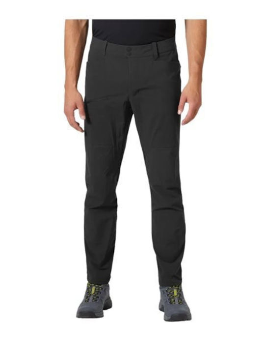 Helly Hansen Tur 2.0 Ανδρικό Μακρύ Παντελόνι Πεζοπορίας Μαύρο