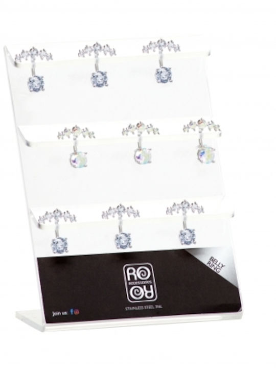 Ro-Ro Accessories Σκουλαρίκι Αφαλού από Ατσάλι