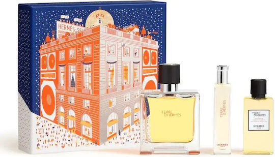 Hermes Terre D' Hermes Ανδρικό Σετ με Eau de Parfum και Shower Gel