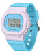 Sanda Kids Digital Watch with Rubber/Plastic Strap Blue