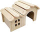 Wooden Hamster House – L15xW9.5xH18cm
