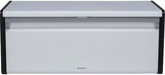 Brabantia Ψωμιέρα Μεταλλική Λευκή 46.5x25x18.7cm