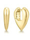Ania Haie Earrings Hoops made of Silver Gold Plated