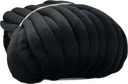 Marshmallow Βελούδο Chunky Yarn 500γρ Μαύρο