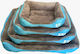 Snappy Katzenbett Comfycorner Quadratisch Blau Xlarge