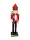 Dorosimo Wooden Christmas Nutcracker 60cm Red