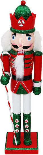 Dorosimo Wooden Christmas Nutcracker 40cm Red