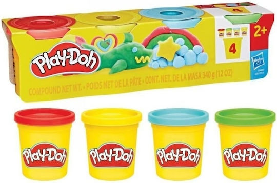 Hasbro Плей-Доу 4 Теста За Моделиране Пластелини За 3+ Години