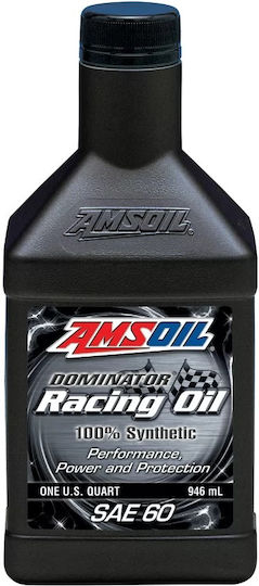 Amsoil Dominator Συνθετικό Λάδι Αυτοκινήτου 60W 0.946lt
