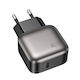 Lamtech Φορτιστής Χωρίς Καλώδιο με Θύρα USB-C 20W Power Delivery / Quick Charge 2.0 / Quick Charge 3.0 Γκρι (LAM980466)